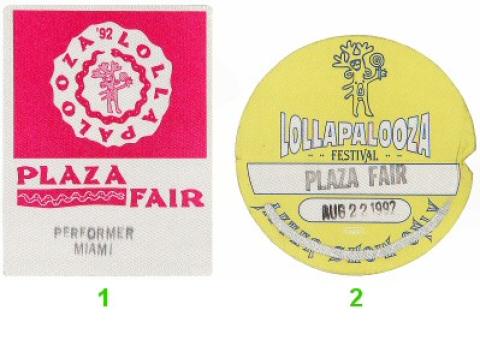 Lollapalooza Festival Backstage Pass