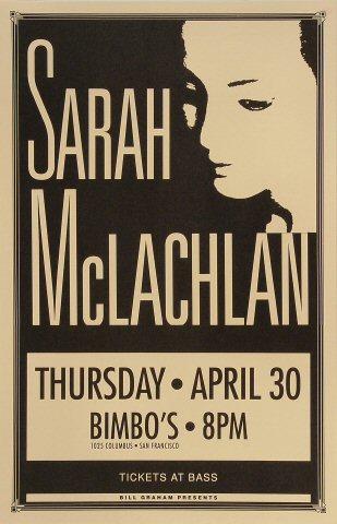 Sarah McLachlan Poster