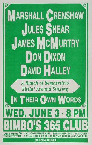 Marshall Crenshaw Poster