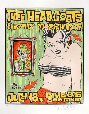 Thee Headcoats Poster