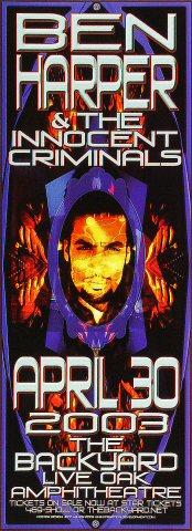 Ben Harper & The Innocent Criminals Poster