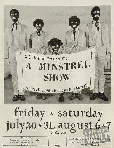 San Francisco Mime Troupe Handbill