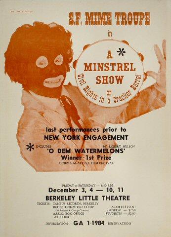 San Francisco Mime Troupe Poster