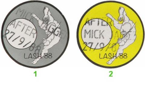 Mick Jagger Backstage Pass