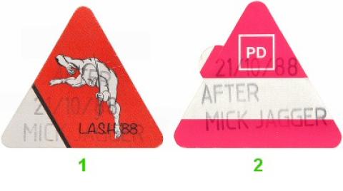 Mick Jagger Backstage Pass