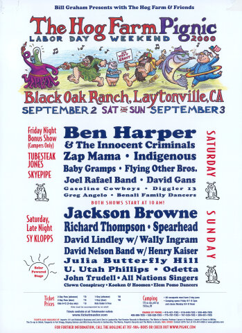 Ben Harper & The Innocent Criminals Poster