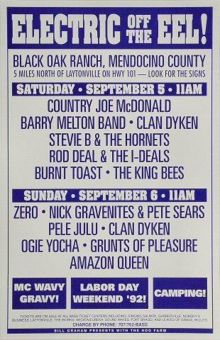 Country Joe McDonald Poster