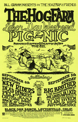 The New Riders of the Purple Sage Handbill