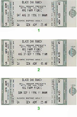 Ani DiFranco Vintage Ticket