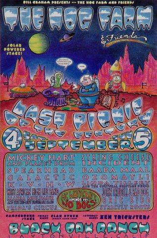 Mickey Hart & Planet Drum Handbill