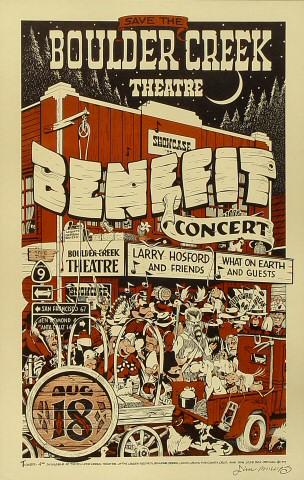 Benefit for the Boulder Creek Theater Poster