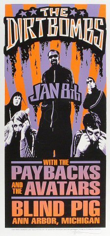 The Dirtbombs Silkscreen