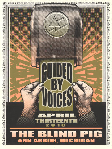 Guided By Voices Silkscreen