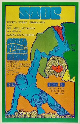 World Peace Through Law Poster
