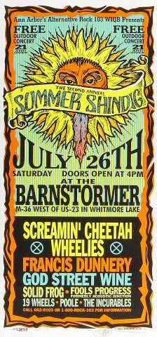 The Screamin' Cheetah Wheelies Silkscreen