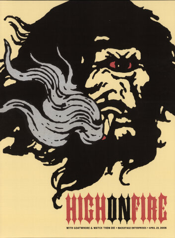 High on Fire Silkscreen