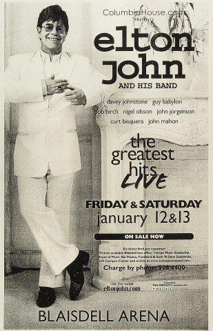 Elton John Poster