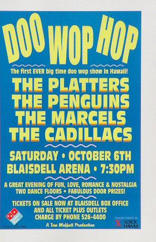 The Platters Handbill