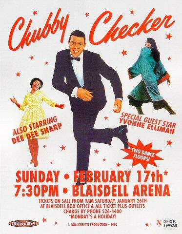 Chubby Checker Handbill