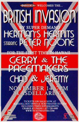 Herman's Hermits Handbill