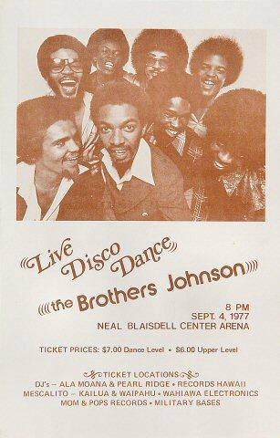 The Brothers Johnson Handbill