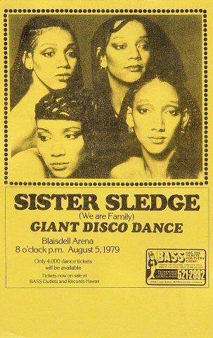 Sister Sledge Handbill