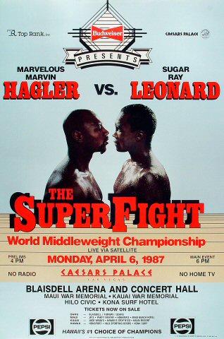 Marvin Hagler Poster