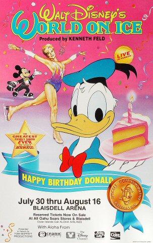 Walt Disney's World on Ice Poster