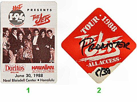 The Jets Backstage Pass