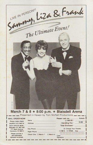 Sammy Davis Jr. Handbill