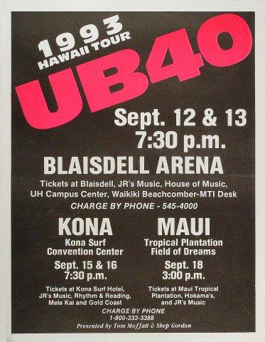 UB40 Poster