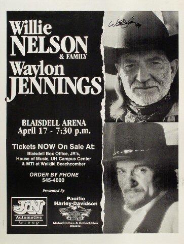 Willie Nelson and Family Poster