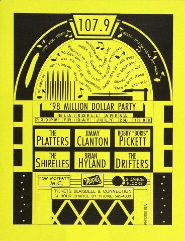 The Platters Handbill