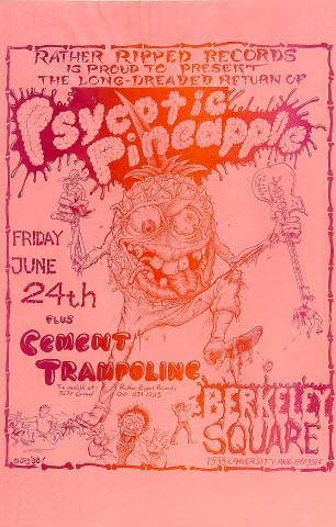 Psycotic Pineapple Poster
