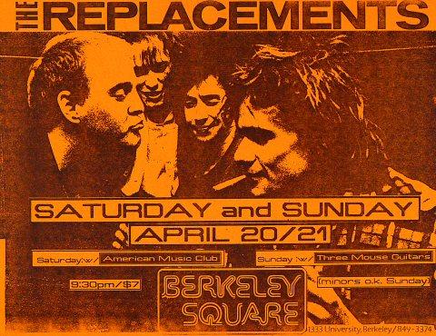 The Replacements Handbill