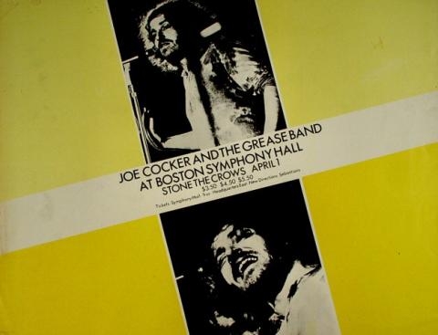 Joe Cocker & The Grease Band Poster