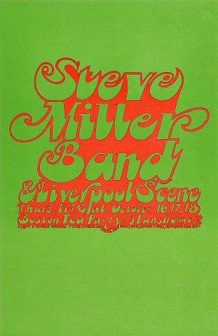 Steve Miller Band Handbill