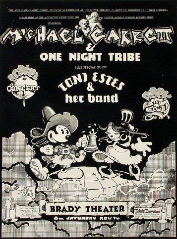Michael Garrett & One Night Tribe Poster