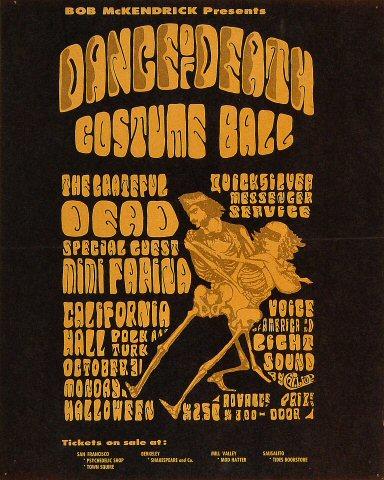 Grateful Dead Handbill