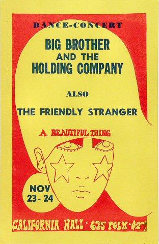 Big Brother and the Holding Company Handbill