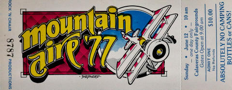 The Doobie Brothers Vintage Ticket