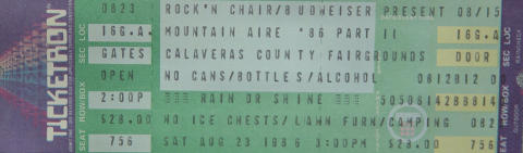 Journey Vintage Ticket