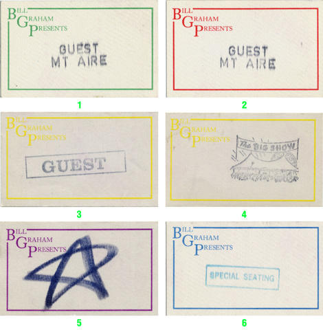 The Doobie Brothers Backstage Pass