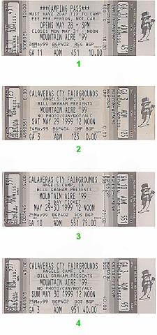 Phil Lesh & Friends Vintage Ticket