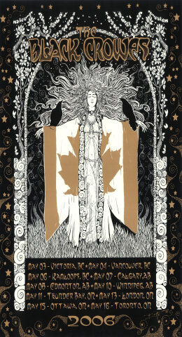 The Black Crowes Silkscreen