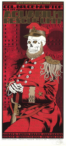 Col. Bruce Hampton and the Aquarium Rescue Unit Silkscreen