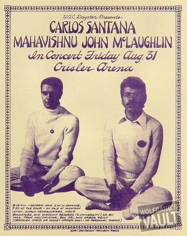 Santana Handbill