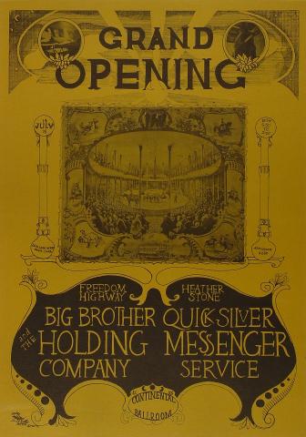 Big Brother and the Holding Company Poster