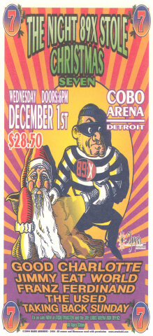 The Night 89X Stole Christmas - 7 Handbill