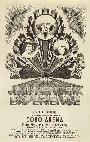 Jimi Hendrix Experience Handbill